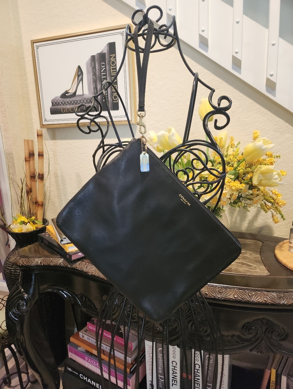 Coach large Wristlet / pouch 11x9"